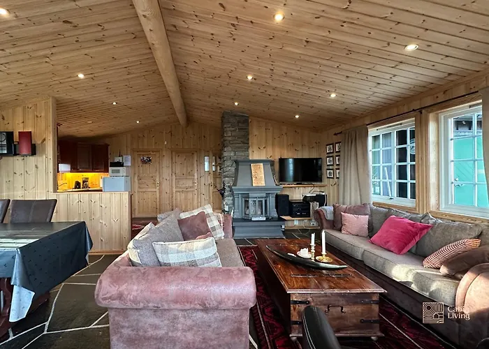 Cozy Spacious With Sauna At Natrudstilen 펜션 *